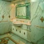 Lavello monolite in Calacatta Oro e pavimento in Marmo Calacatta Oro, Giallo Siena e Verde Giada Montecchi marmi e graniti New York (2)