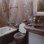 Top monolite, rivestimento e wc monolite in Granito Juparanà Violette Montecchi marmi e graniti New York