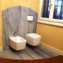 Boiserie e rivestimento in Quarzite Azul Macaubas Montecchi marmi e graniti Modena