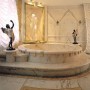 Boiserie mosaico in Quarzite Azul Macaubas  spazzolato Montecchi marmi e graniti Modenabagno18