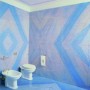 Rivestimento a macchia aperta in Quarzite Azul Macaubas lucido Montecchi marmi e graniti Modena