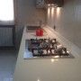 Top cucina in quarzo tecnico Cristal White Lucido Montecchi marmi e graniti Modena5
