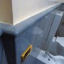 Torello di finitura in Quarzite Azul Macaubas lucido Montecchi marmi e graniti Modena