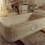 Vasca in Palissandro Classico lucido in lavorazione Montecchi marmi e graniti New York